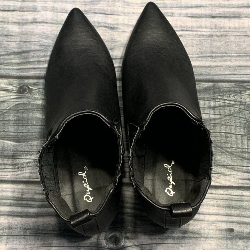 Black Ankle Booties - Picture 7 of 10
